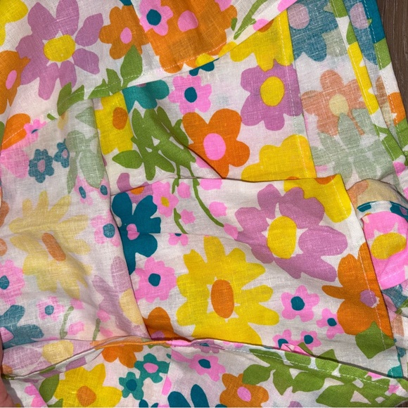 Show Me Your MuMu Floral Skort with Orange Top - Picture 4 of 5